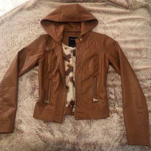 Camel Leather Jacket